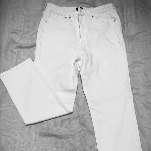 J. Crew Denim - J. Crew Essential Straight White Jeans